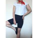 Biała bluzka hiszpanka crop top Pull&bear rozmiar S
