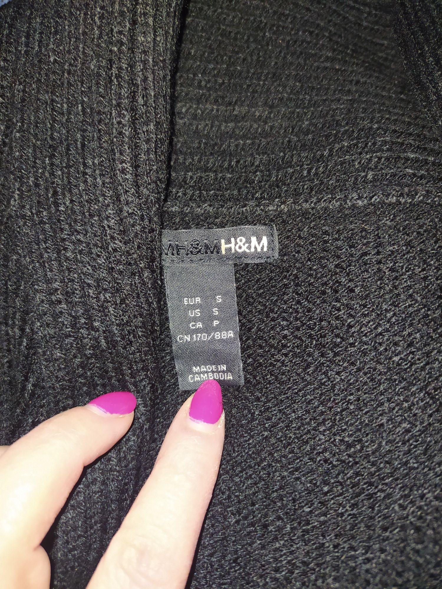 Nowa dzianinowa sukienka H&M rozm S