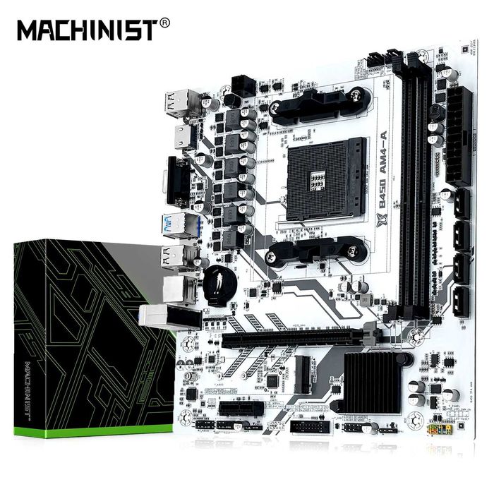 Machinist B450 AM4-A M-ATX Socket AM4