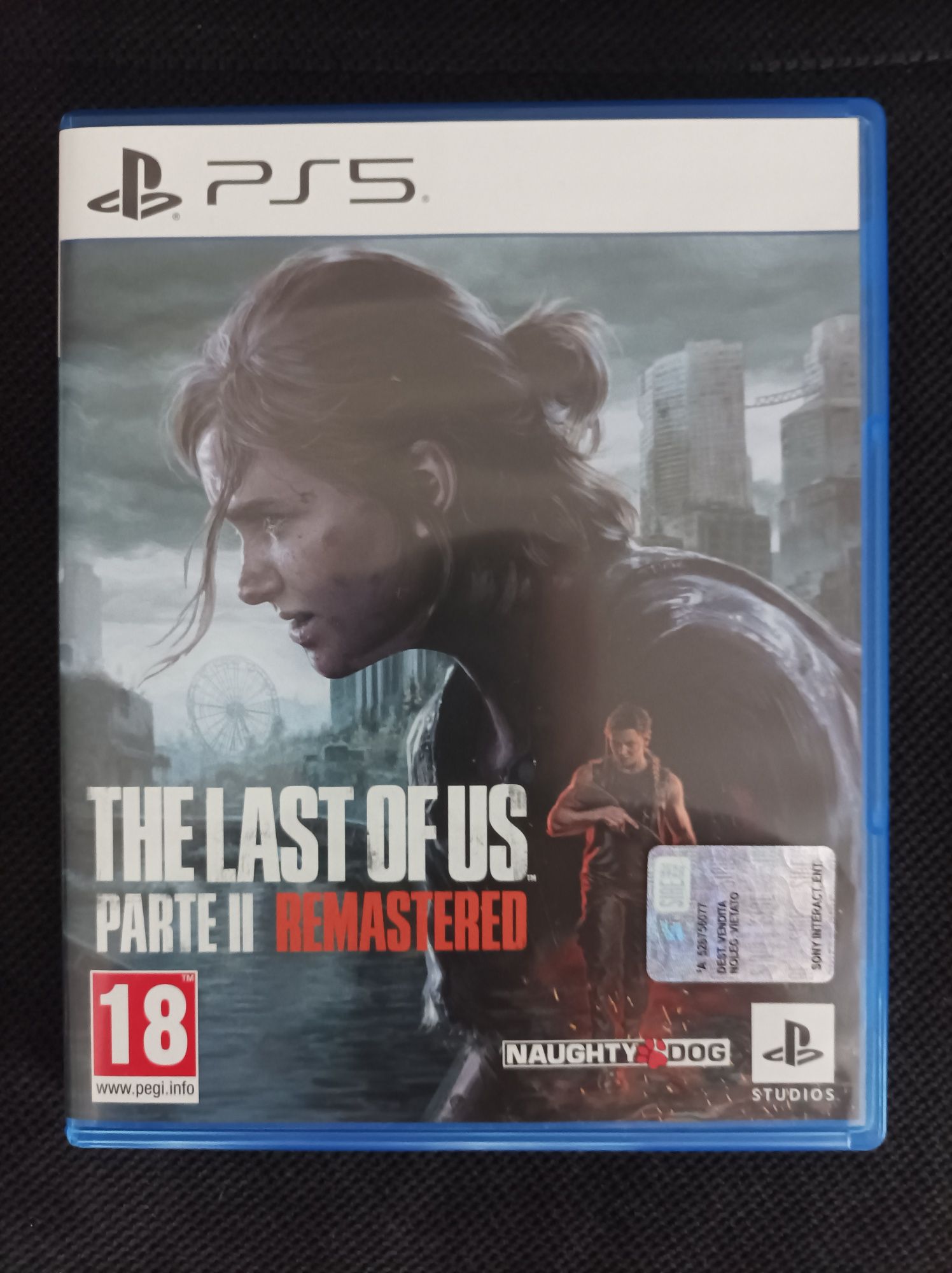 Gra the last of us part two 2 II ps5 pl remake remastered