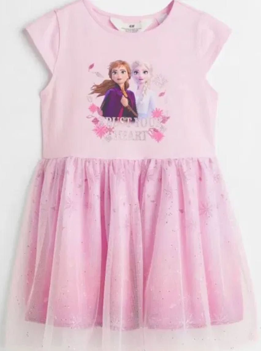 Elsa, Anna , Elza, Frozen, Kraina NOWA 110 116 TIUL, BROKAT