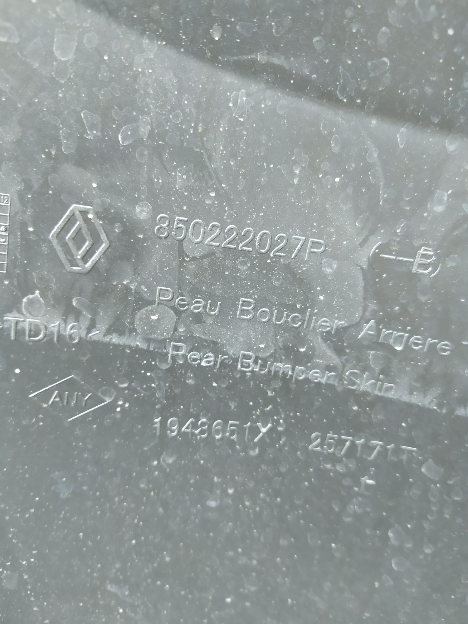 Zderzak tył tylny Dacia Duster II 2 17- PDC