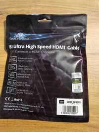 Kabel HDMI 2.1 8K Spacetronik Premium SH-SPR005 (0,5 m) CERTYFIKAT