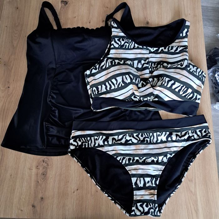 44 C/D Nowy strój kąpielowy bonprix z tankini