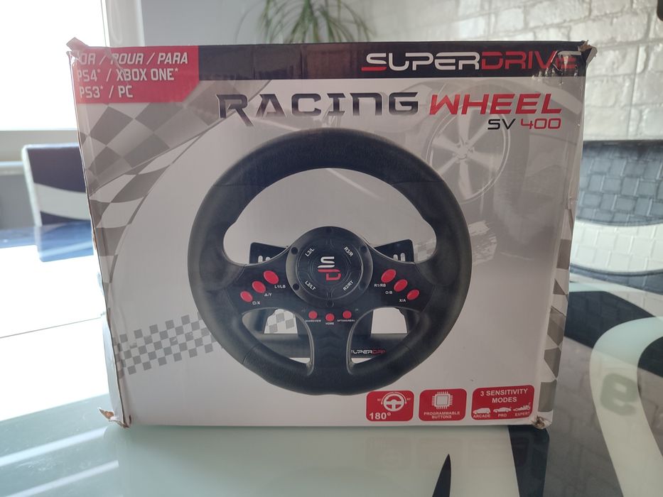 Ігровий руль super drive RACING WHEEL 400