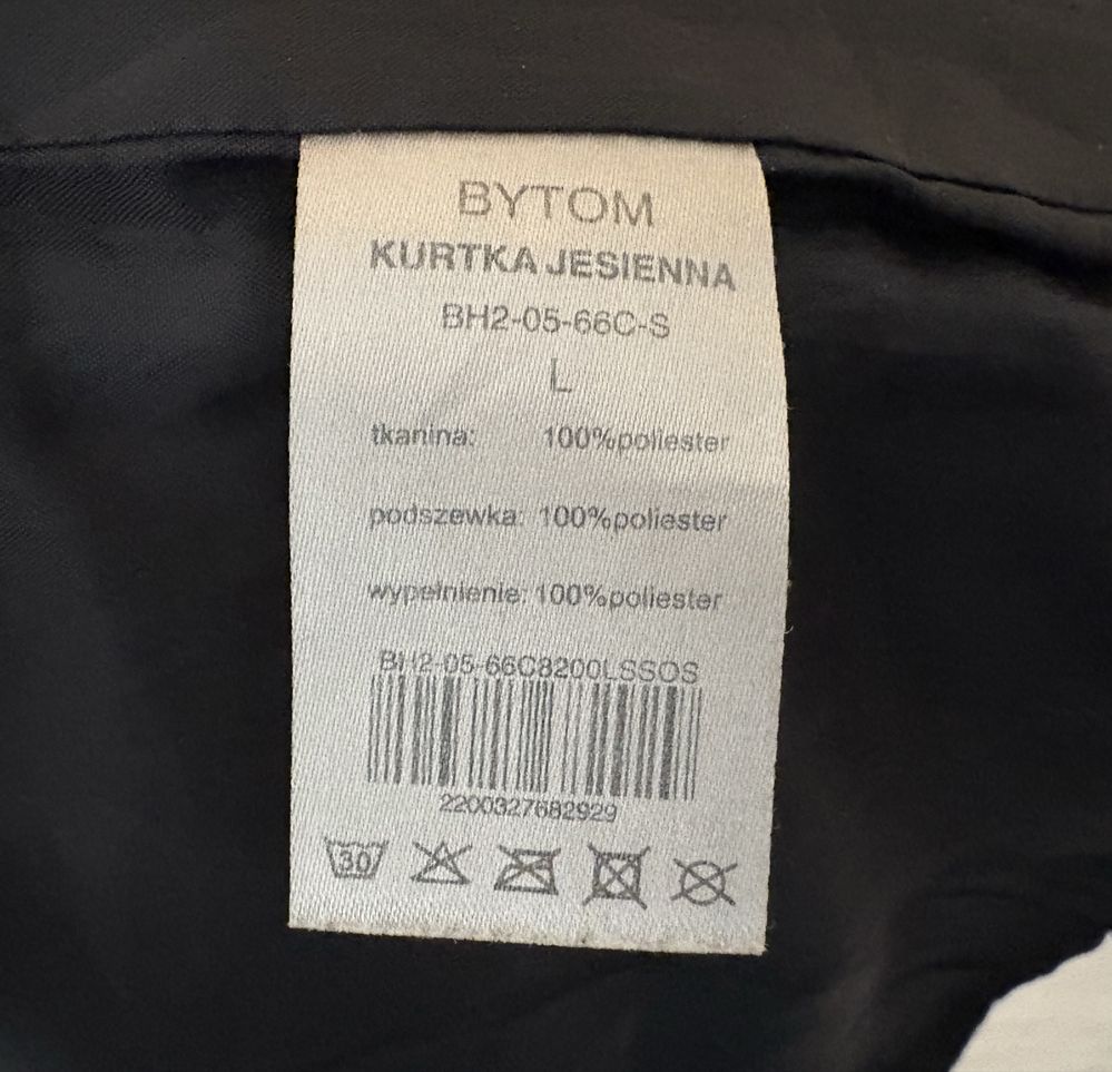 Kurtka męska przejściowa Bytom rozmiar L z kapturem