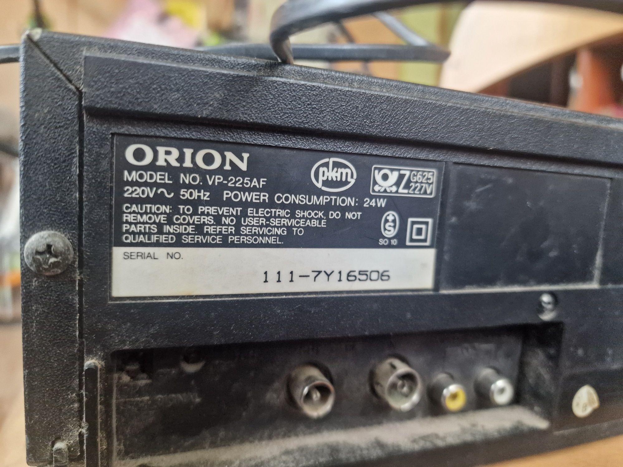 Odtwarzacz video VHS  Orion