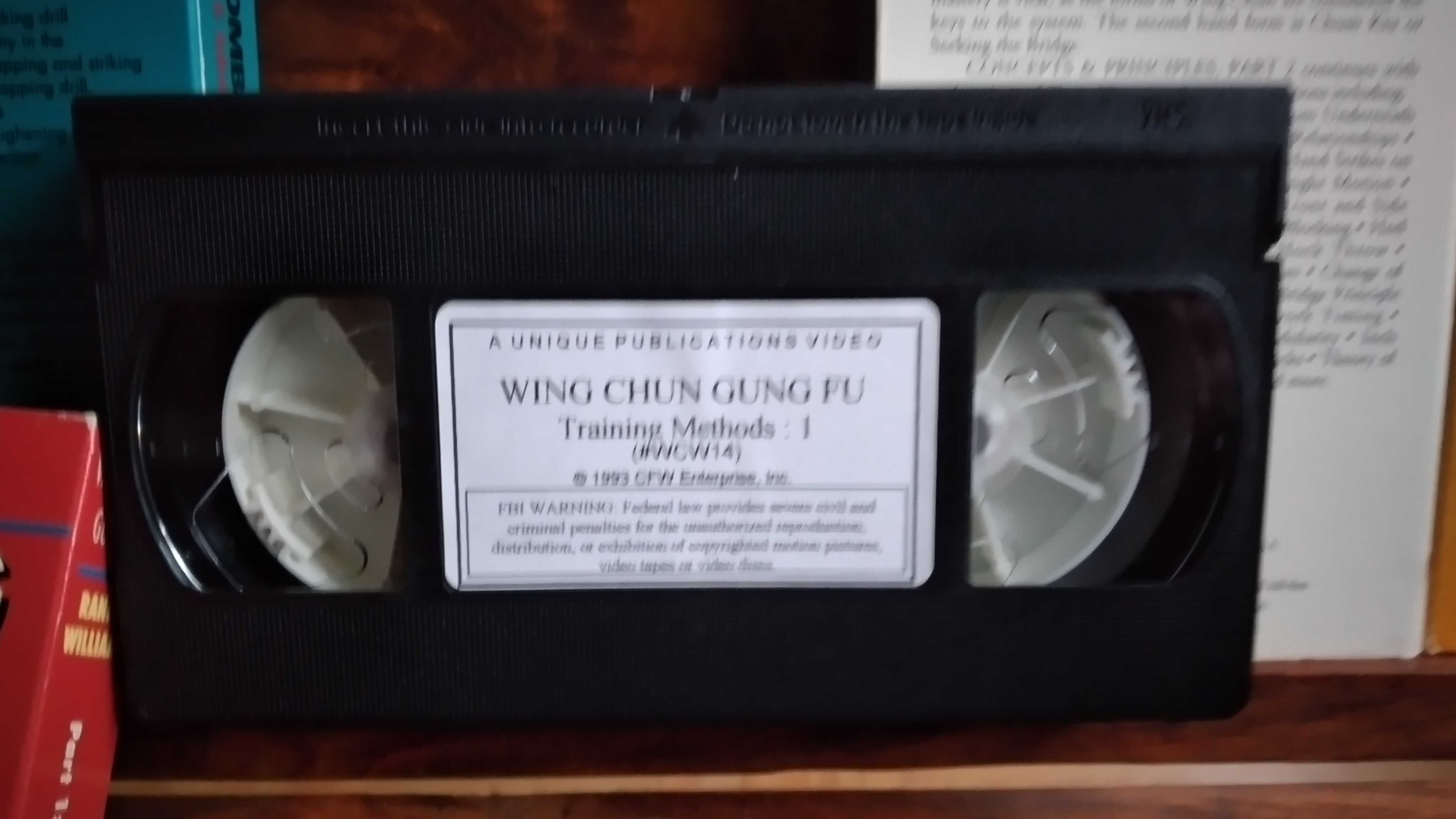 Wing Chun gung fu Randy Williams vhs