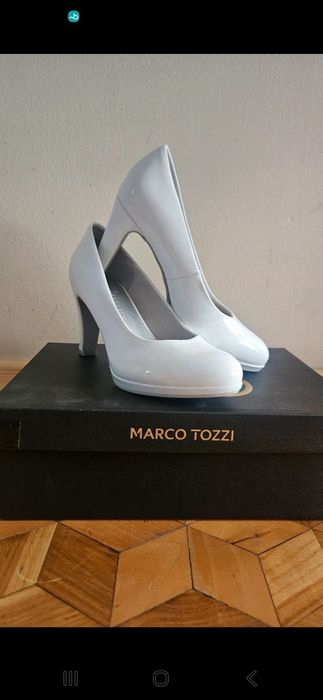 Buty ślubne Marco Tozzi