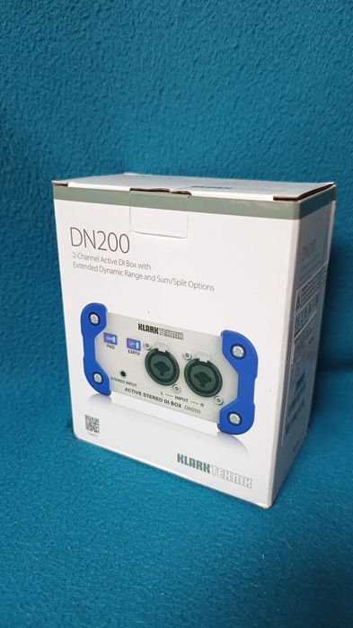 Klark Teknik DN200 V2 Active DI активний 2 канальний дібокс ОРИГІНАЛ