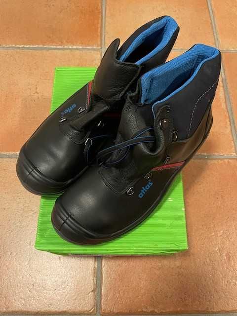 Buty robocze, trzewiki Atlas, rozmiar 43, Anatomic Bau 500, S3