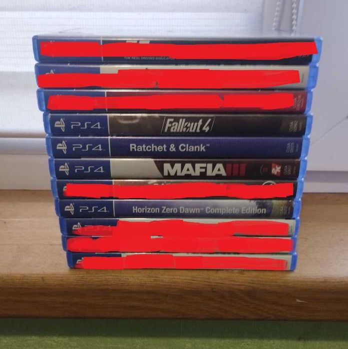 Игры на PS4 (4 штуки) 4 Диска на Sony PlayStation 4 Одним Лотом! ОПТ