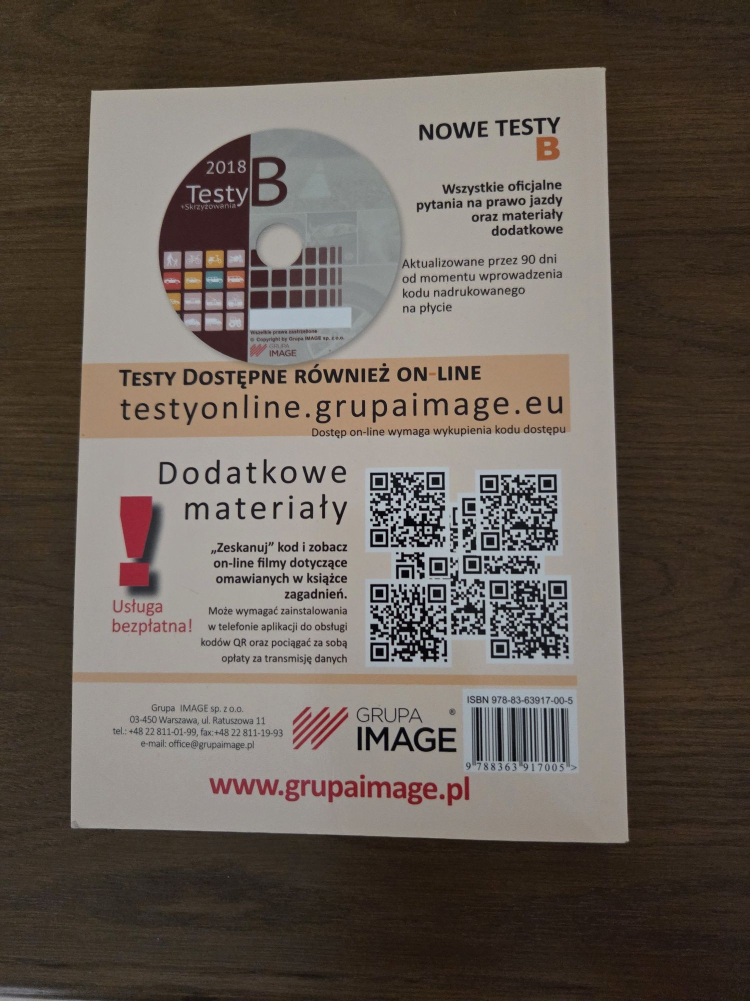 Kierowca doskonały B (książka używana)