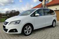 Seat Alhambra 2.0 TDI ADVANCED manual 7 osób navi kamera alu 17 el drzwi webasto