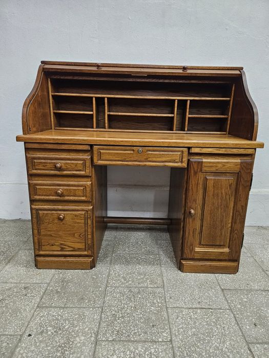 Duży stylowy sekretarzyk biurko z Francji /