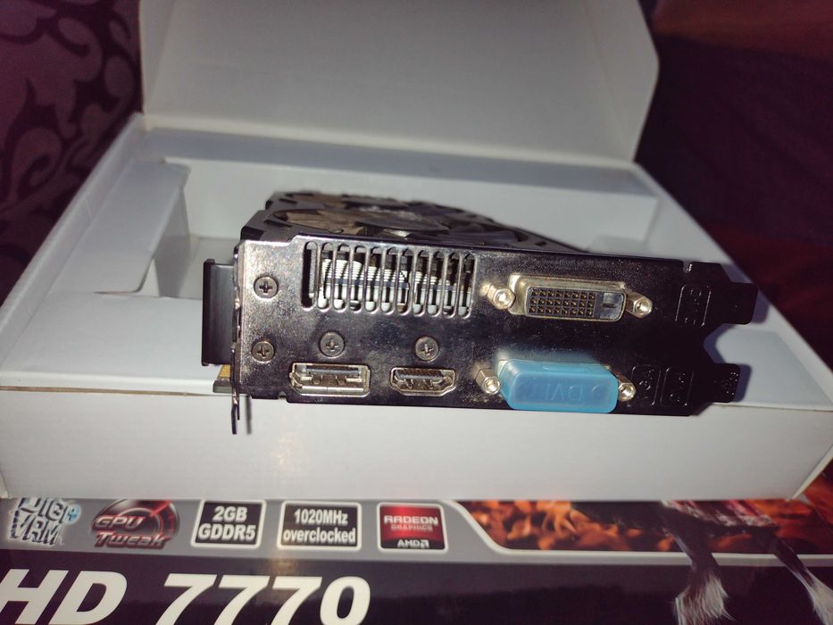 Відеокарта Asus HD7770 2 gb