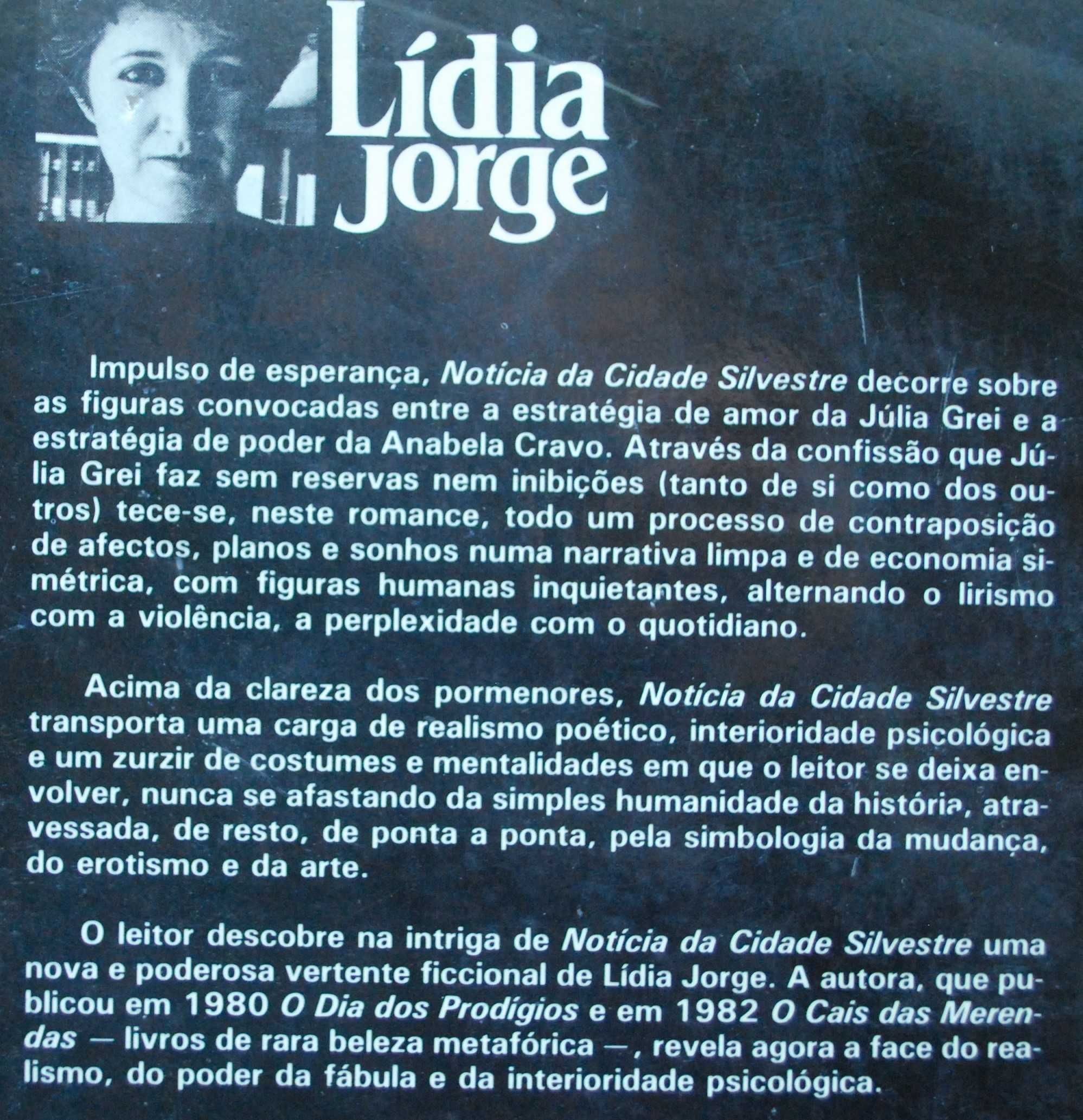 Notícia da Cidade Silvestre de Lídia Jorge