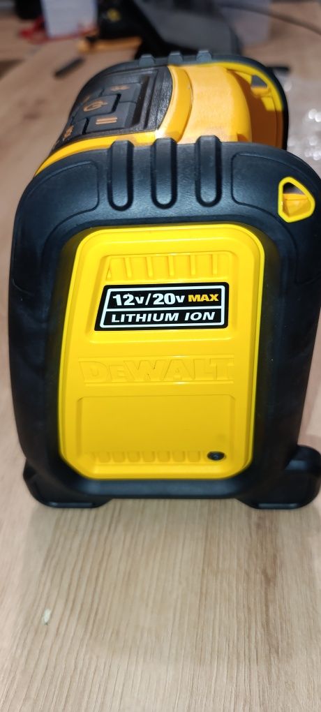 DeWalt DCR006 głośnik budowlany Bluetooth zamienie