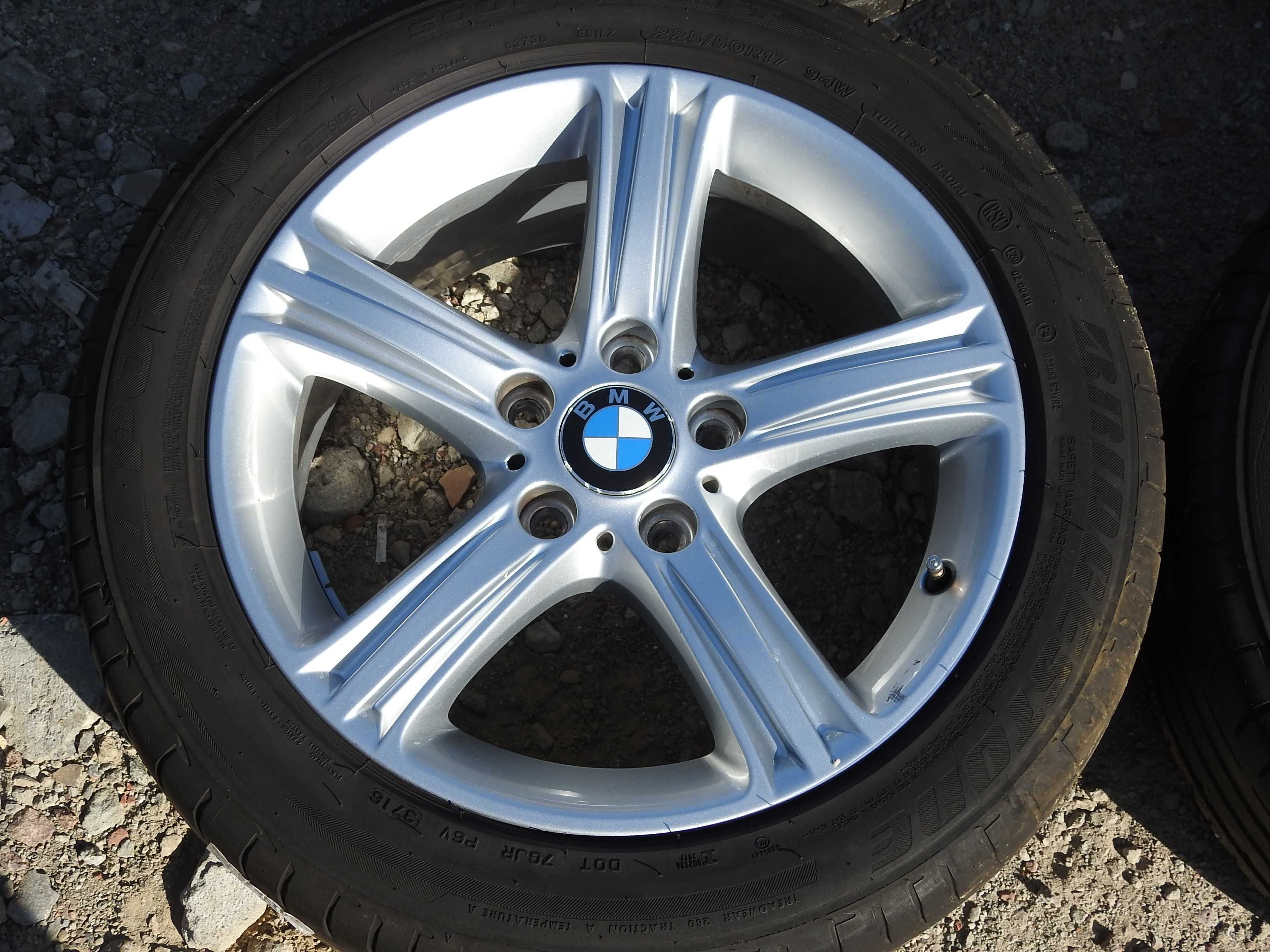 4xAlufelgi 17 5x120 BMW oryginał 7,5J ET37