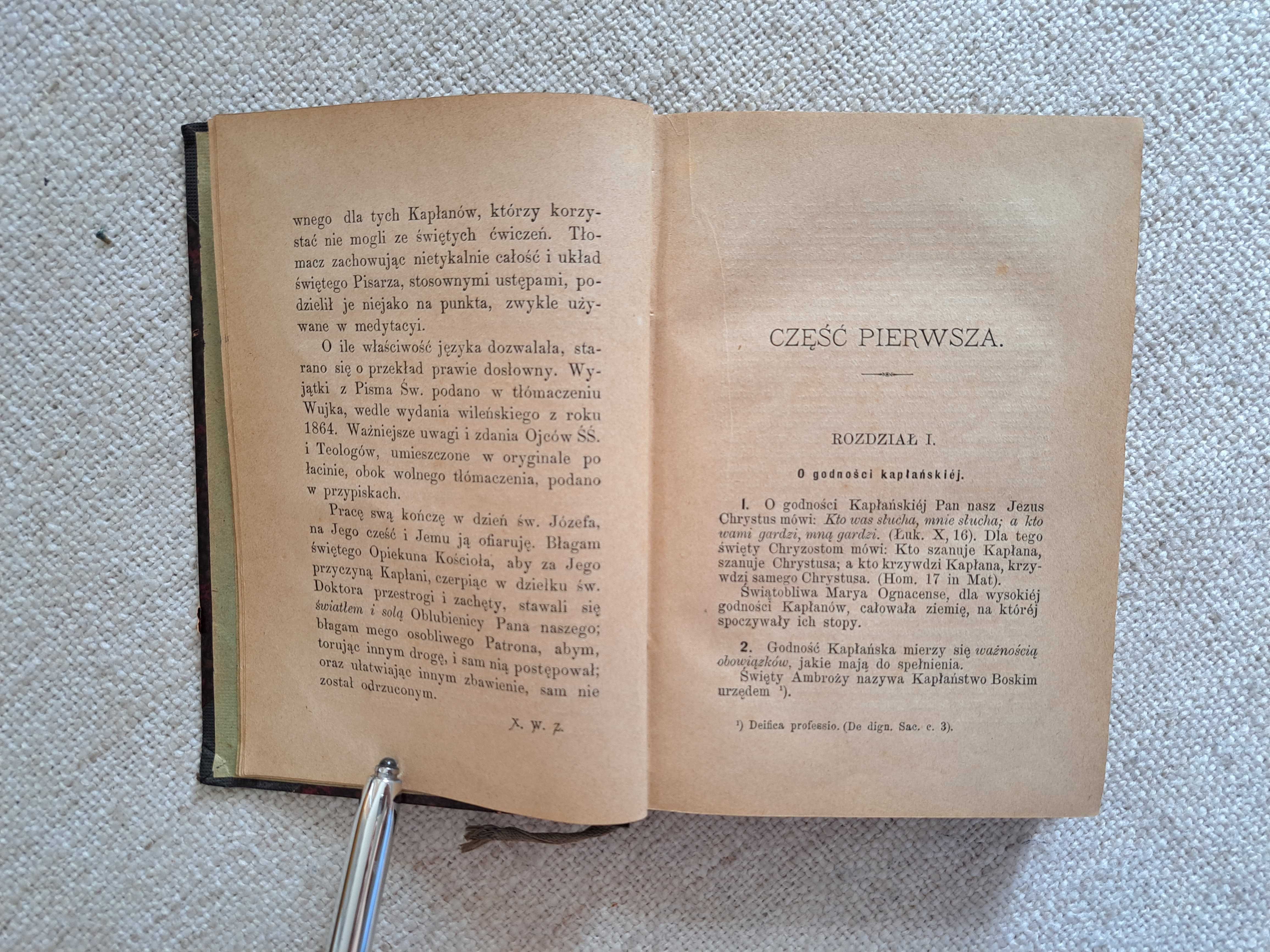 1885 rok. O Godności i Obowiązkach Kapłańskich. Św. Alfons Liguori