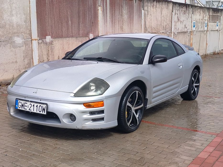 Mitsubishi Eclipse 2.4 el szyby wspomaganie 18 calowe fajny na projekt felgi