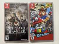 Ігри Nintendo Switch: Super Mario Odyssey, Octopath Traveler