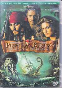 Film DVD Piraci z Karaibów Skrzynia Umarlaka Johnny Deep