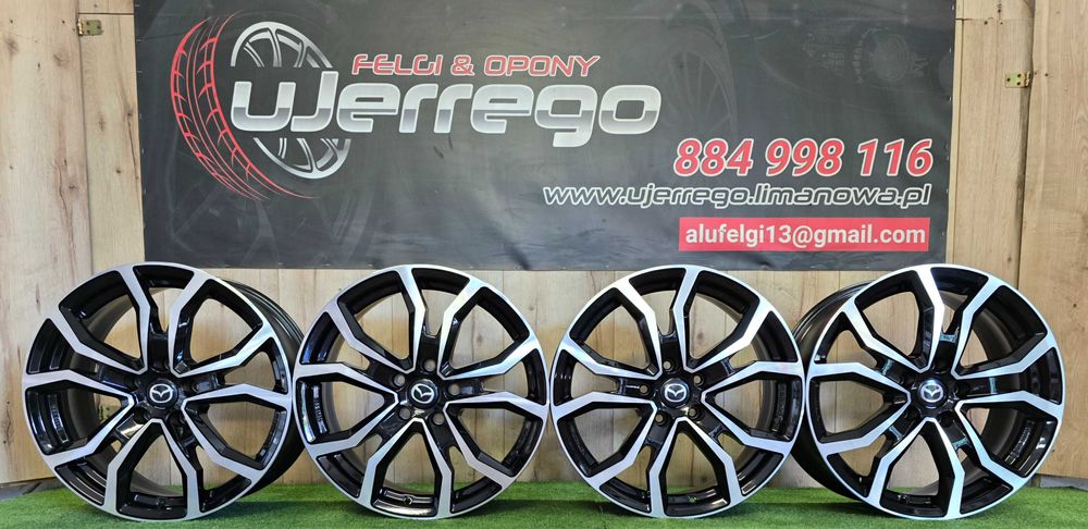 NOWE ALUFELGI MAZDA 19x5x114,3 - Mazda 3,5,6 Cx3,Cx30,Cx5,Cx60,Cx7,Cx9