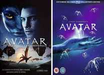Livro e Blu-Ray Extended Collector's Edition do filme Avatar