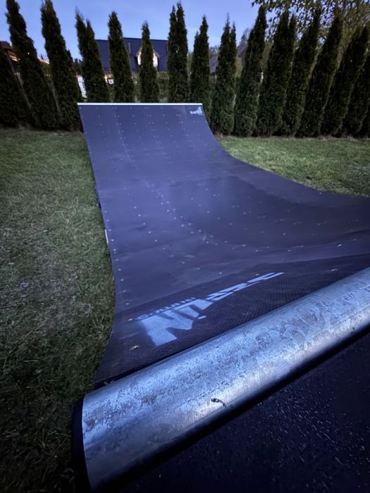 Minirampa H80 x 240 cm x 520 cm domowy skatepark