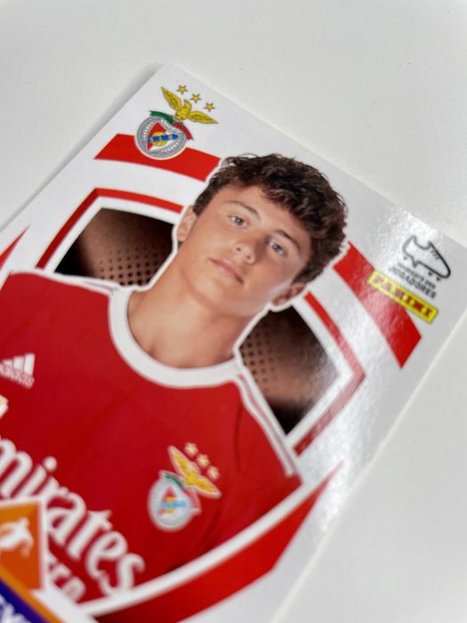 João Neves - Rookie - Panini cromo slb benfica