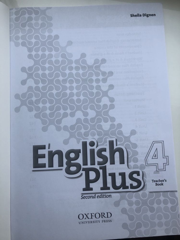 English Plus 4, teacher's book, second edition