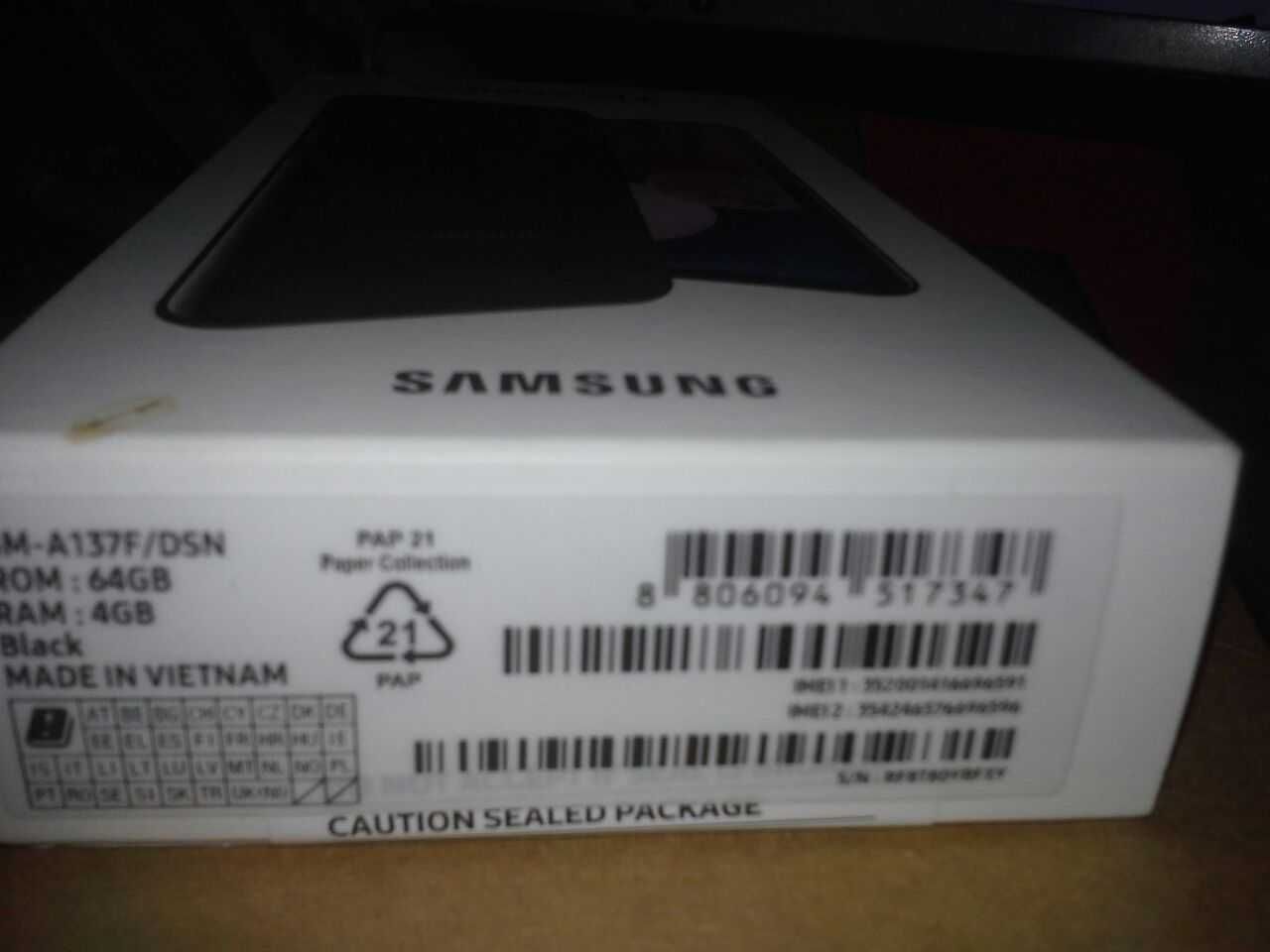 Telefon typu Smartphone SAMSUNG Galaxy A13 nowy