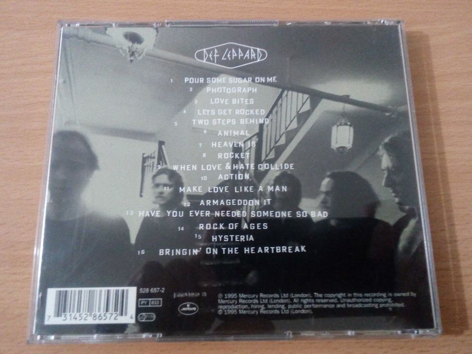 DEF LEPPARD - Greatest Hits Vault 80-1995 Limited Edition 2xCD