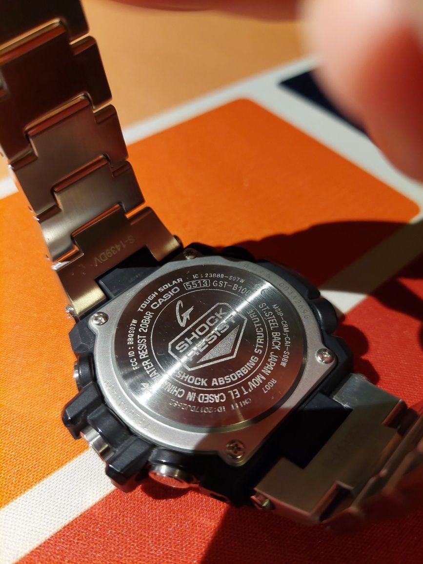 Relógio CASIO GST-B100 G-STEEL G-Shock
