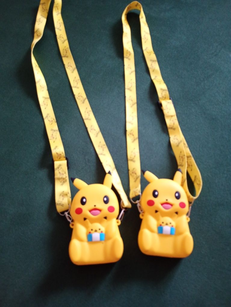 Torebka silikonowa Pikachu