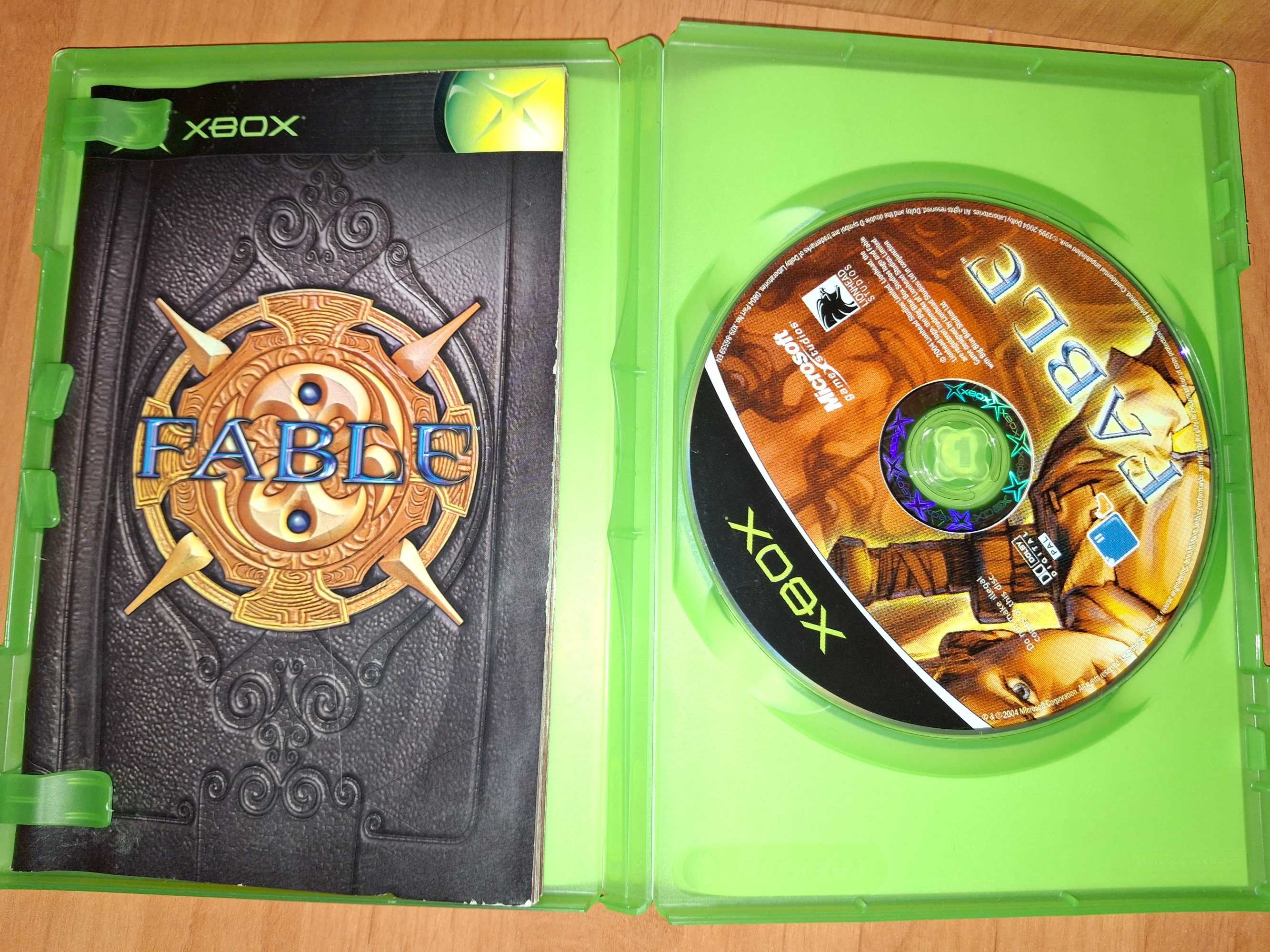 Ігрові диски Xbox Halo2 i Fable