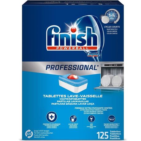 Таблетки для посудомийної машини Finish Powerball Professional 125шт