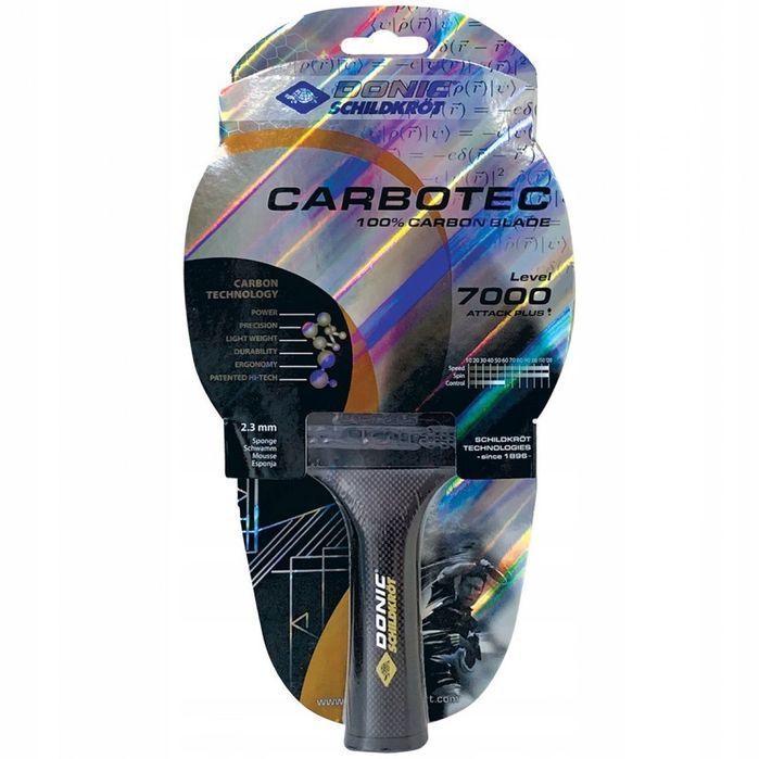 Rakietka Do Tenisa Stołowego Donic Carbotec 7000 Z Pokrowcem