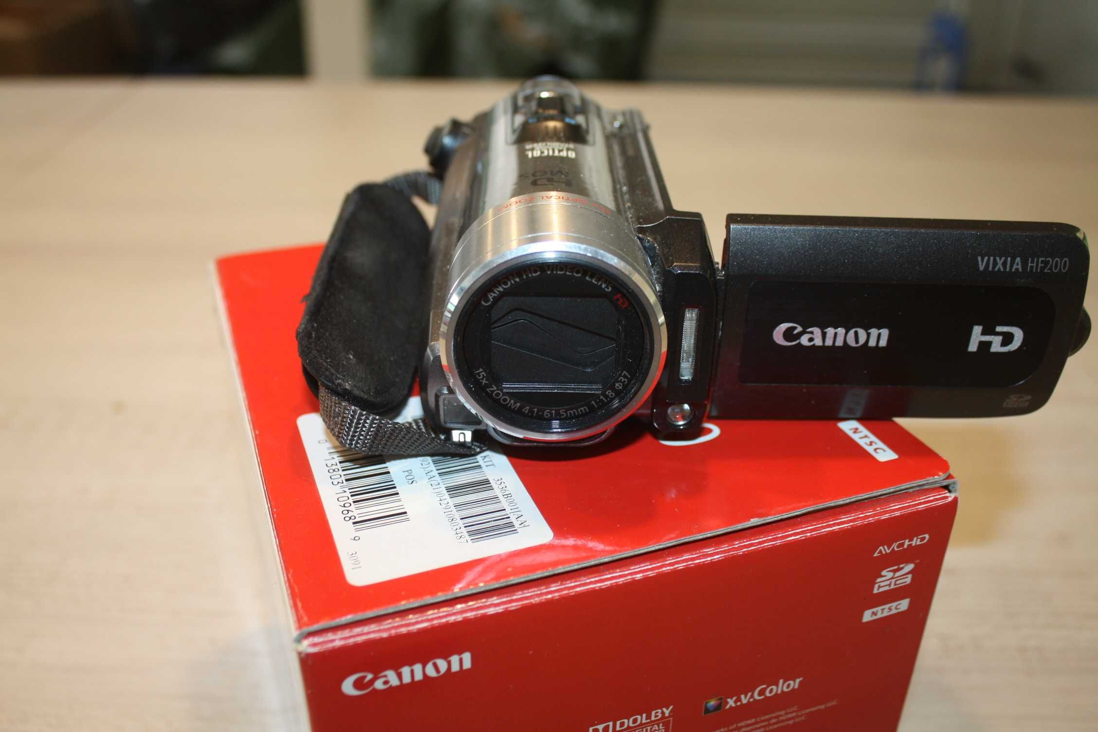 Świetna kamera Canon vixia ( legria) hf200 okazja!!!