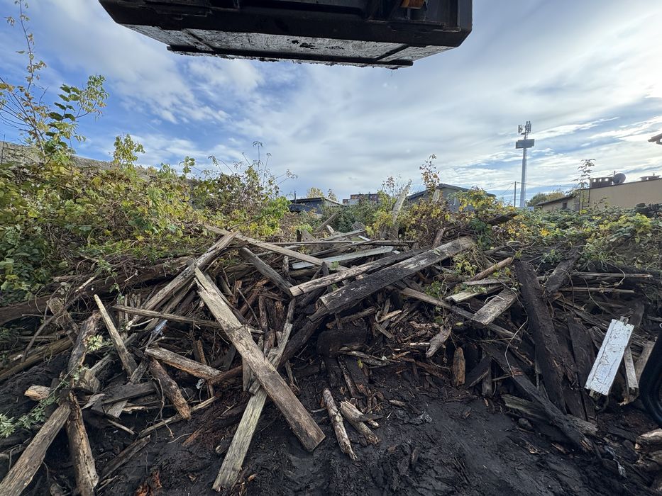 Drewno deski stemple