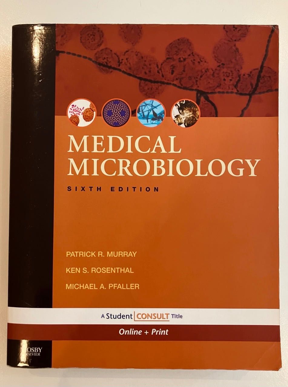 LIVRO Medical Microbiology - Murray (6.ª edição)