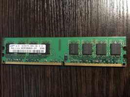 Оперативна памʼять samsung 1GB 2Rx8 PC2 6400U-666-12-E3 та 512MB DDR2