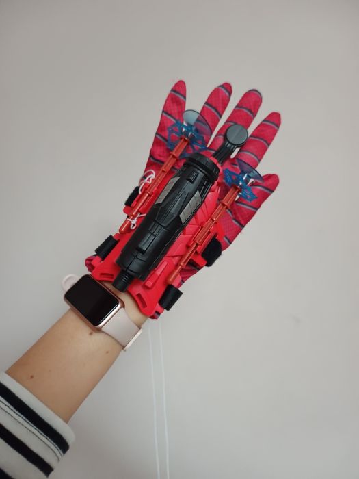Rękawica Spiderman wyrzutnia rakiet