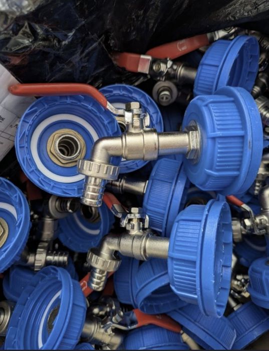 Zawór kran mauzera kotła zbiornika 1/2 metalowy