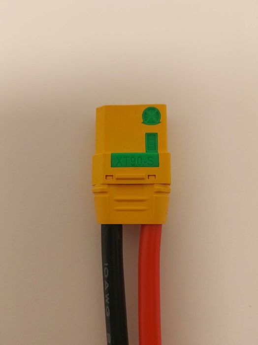 XT60 Male to XT90  Female 10AWG AntiSPARK переходник аккумулятора 10см