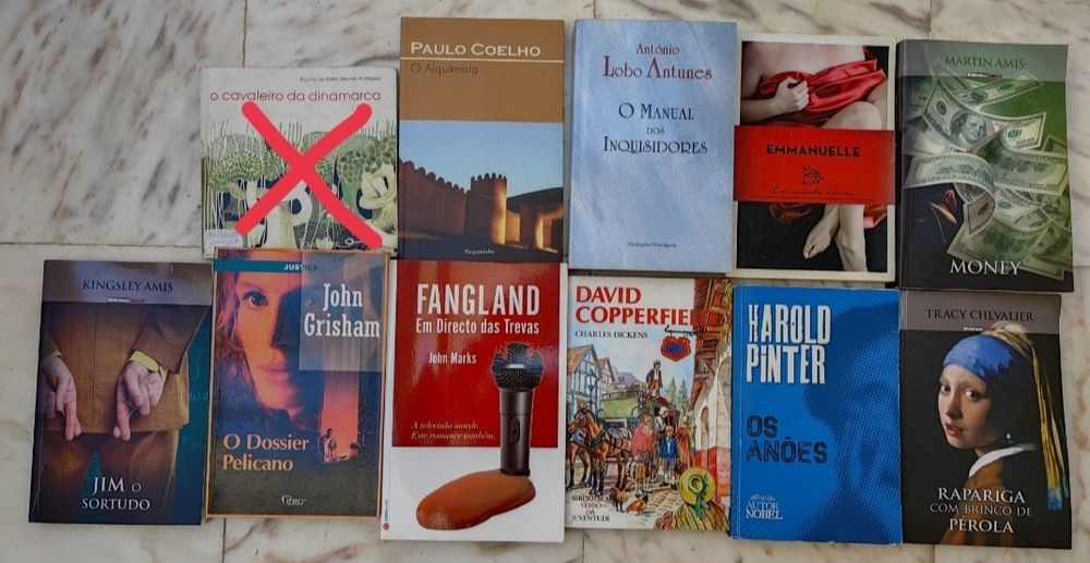 40 livros diversos