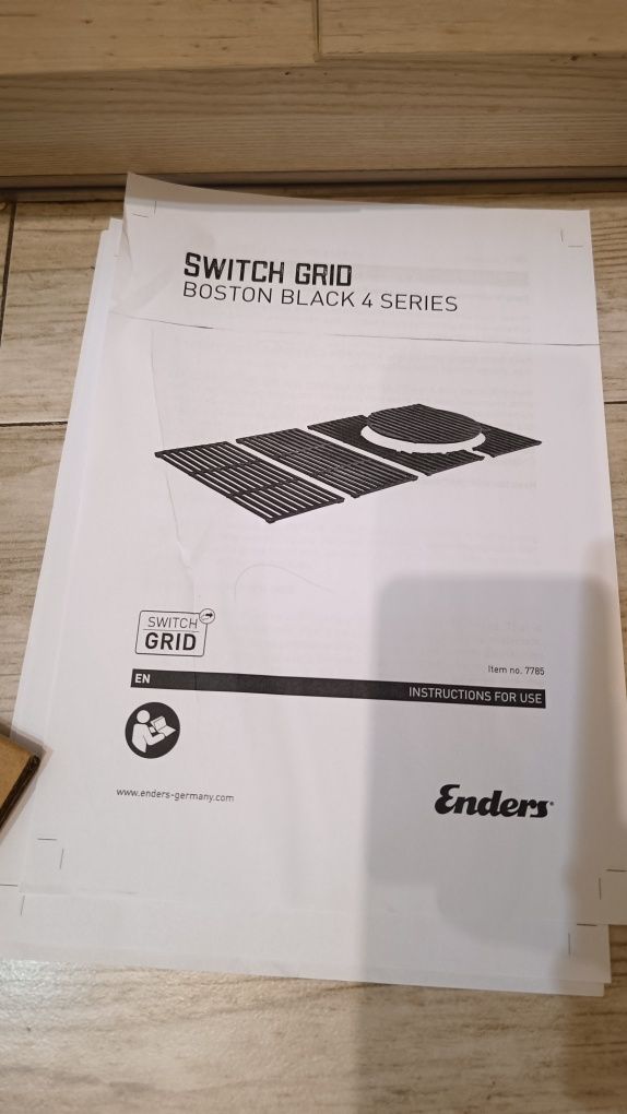 Ruszt na grilla firmy Enders Switch Grid