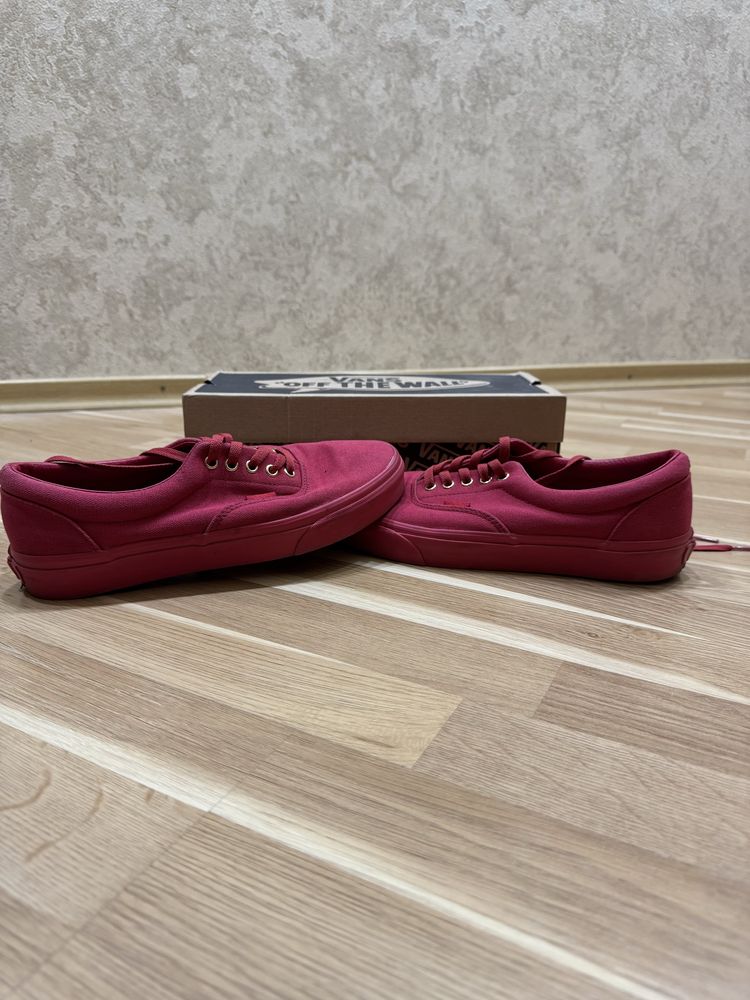 Vans authentic all red