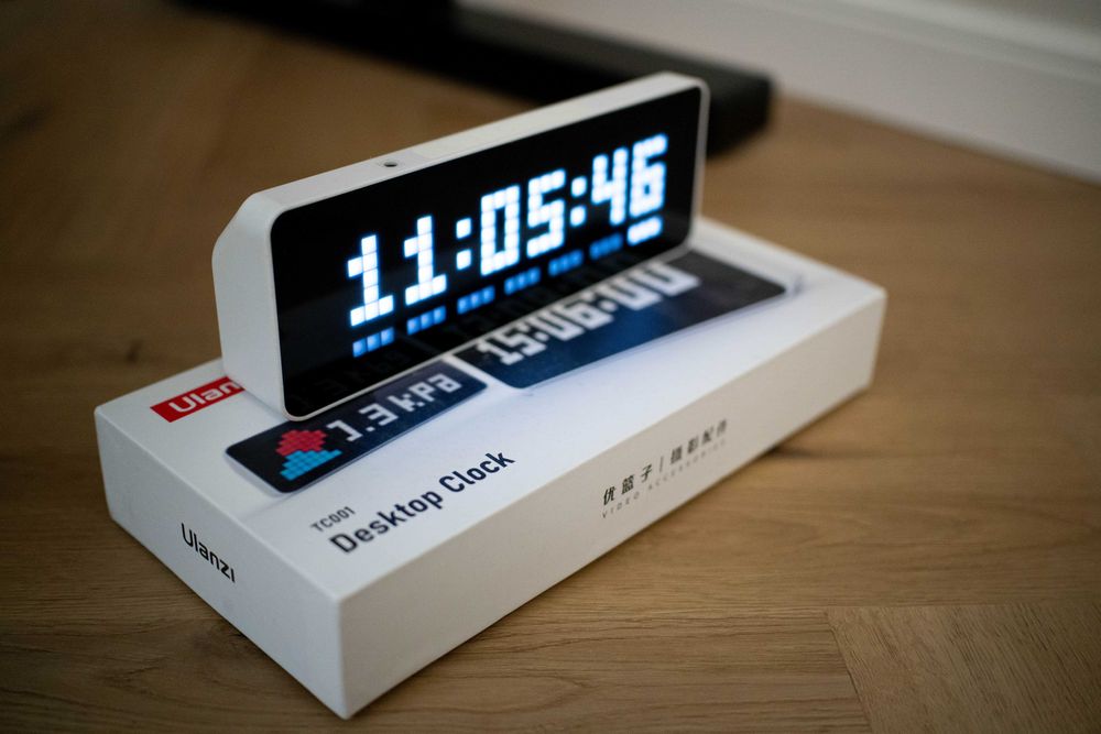 Zegar Ulanzi TC001! Awtrix!  WiFi U-Clock! Polecam!